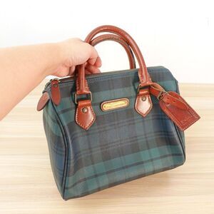 Polo by Ralph Lauren Green and Brown Satchel